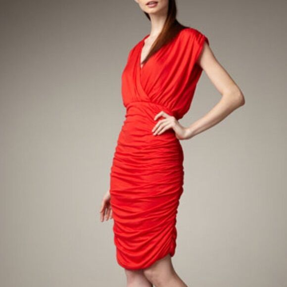 Alice + Olivia Nanette Ruched Dress - Picture 2 of 3